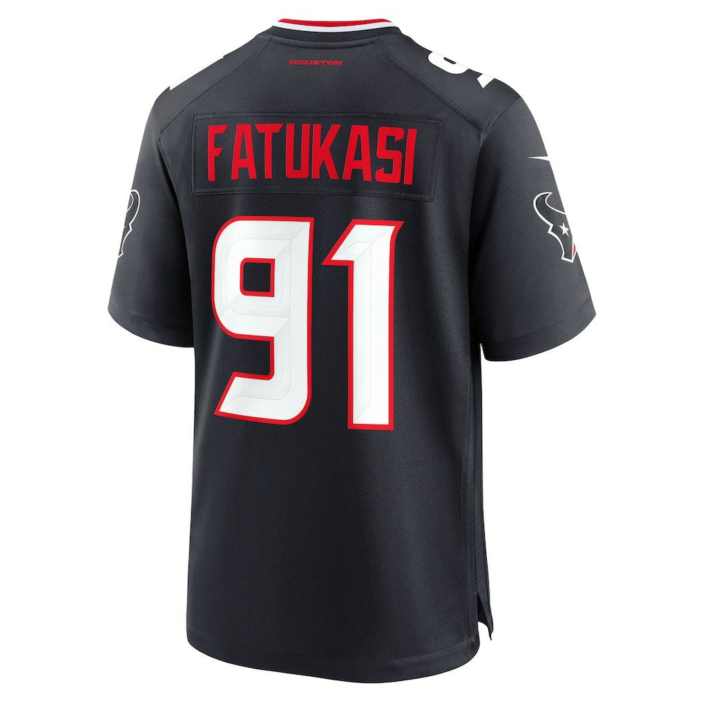 Folorunso Fatukasi Houston Texans Team Game Jersey - Navy | Nike outlet