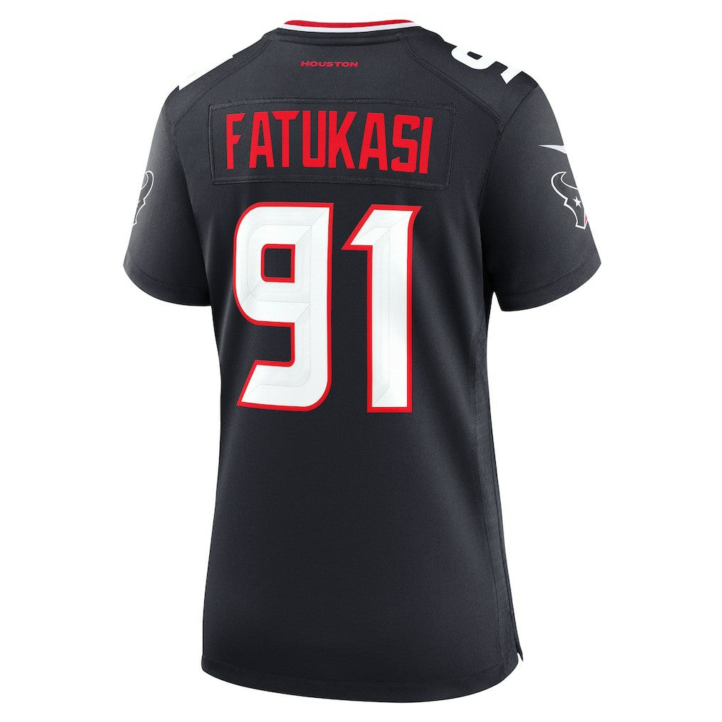 Folorunso Fatukasi Houston Texans Women's Team Game Jersey - Navy | Nike discount