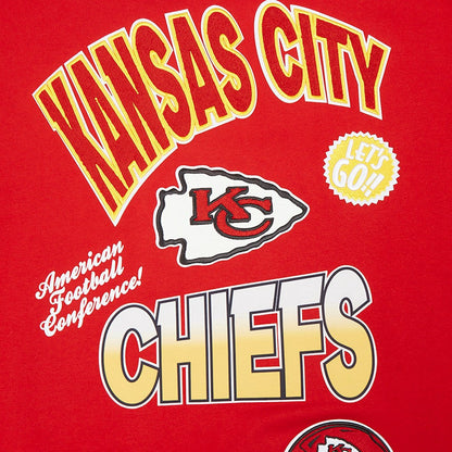 Kansas City Chiefs Pro Standard Turn It Up Drop Shoulder Pullover Sweatshirt - Red outlet