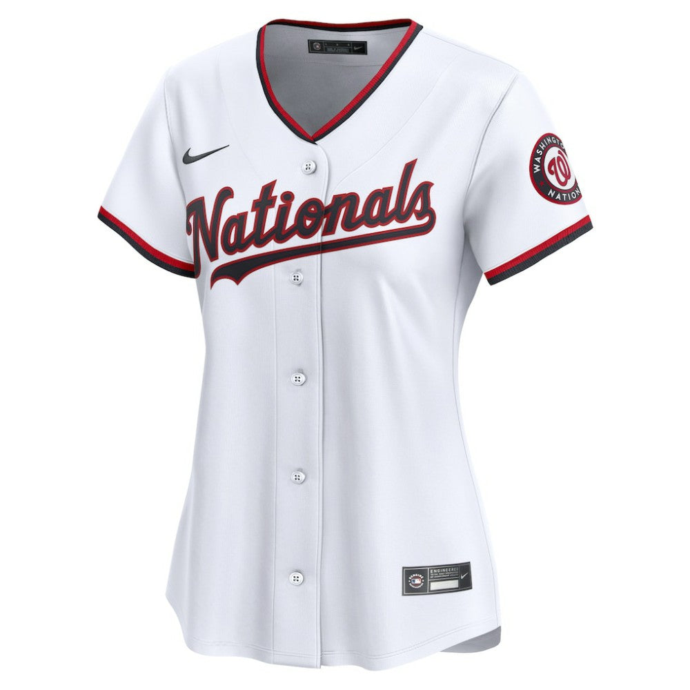 CJ Abrams Washington Nationals Women's Home Limited Player Jersey - White | Nike