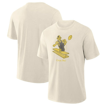 Pittsburgh Steelers Slub T-Shirt - Cream for sale