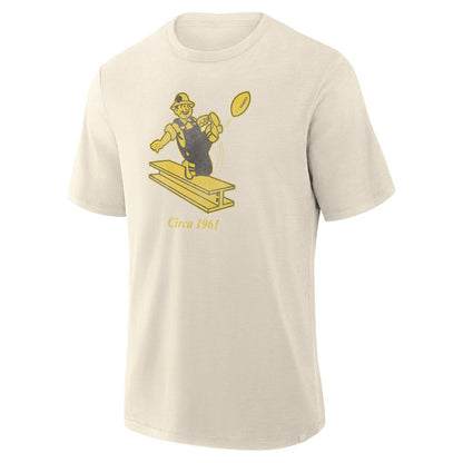 Pittsburgh Steelers Slub T-Shirt - Cream for sale