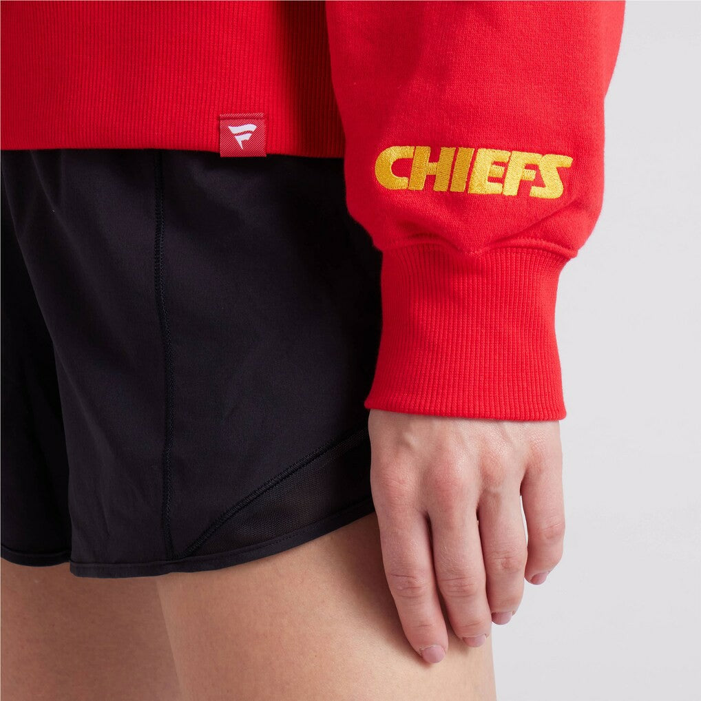 Kansas City Chiefs Women's Legacy Fleece Pullover Hoodie - Red on sale
