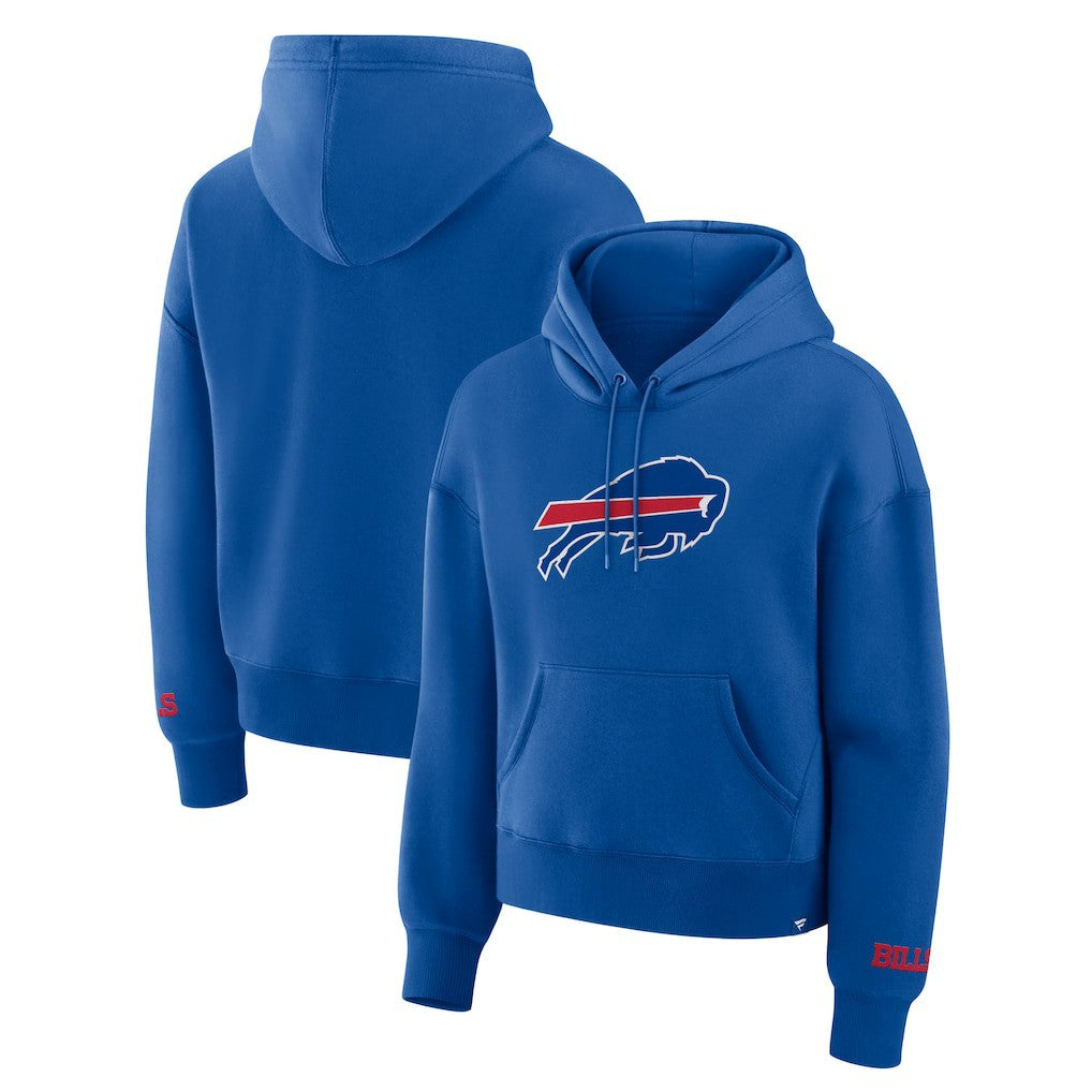 Buffalo Bills Women's Legacy Fleece Pullover Hoodie - Royal on sale