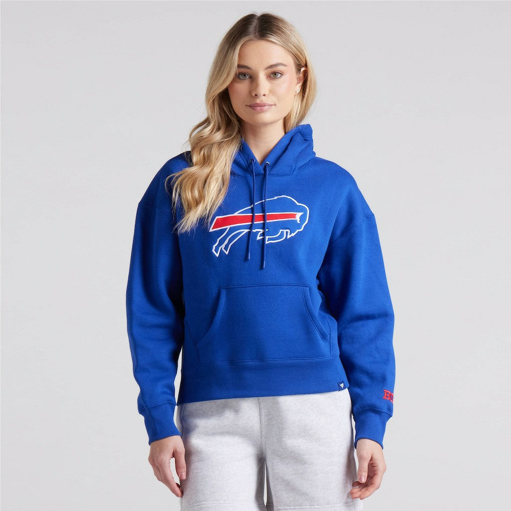 Buffalo Bills Women's Legacy Fleece Pullover Hoodie - Royal on sale