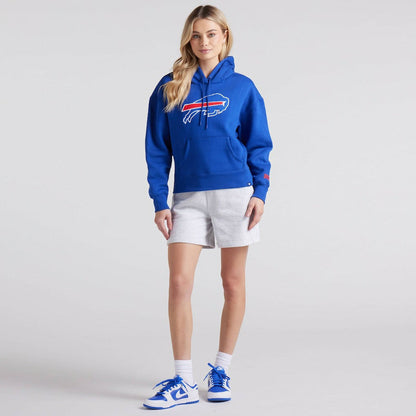 Buffalo Bills Women's Legacy Fleece Pullover Hoodie - Royal on sale