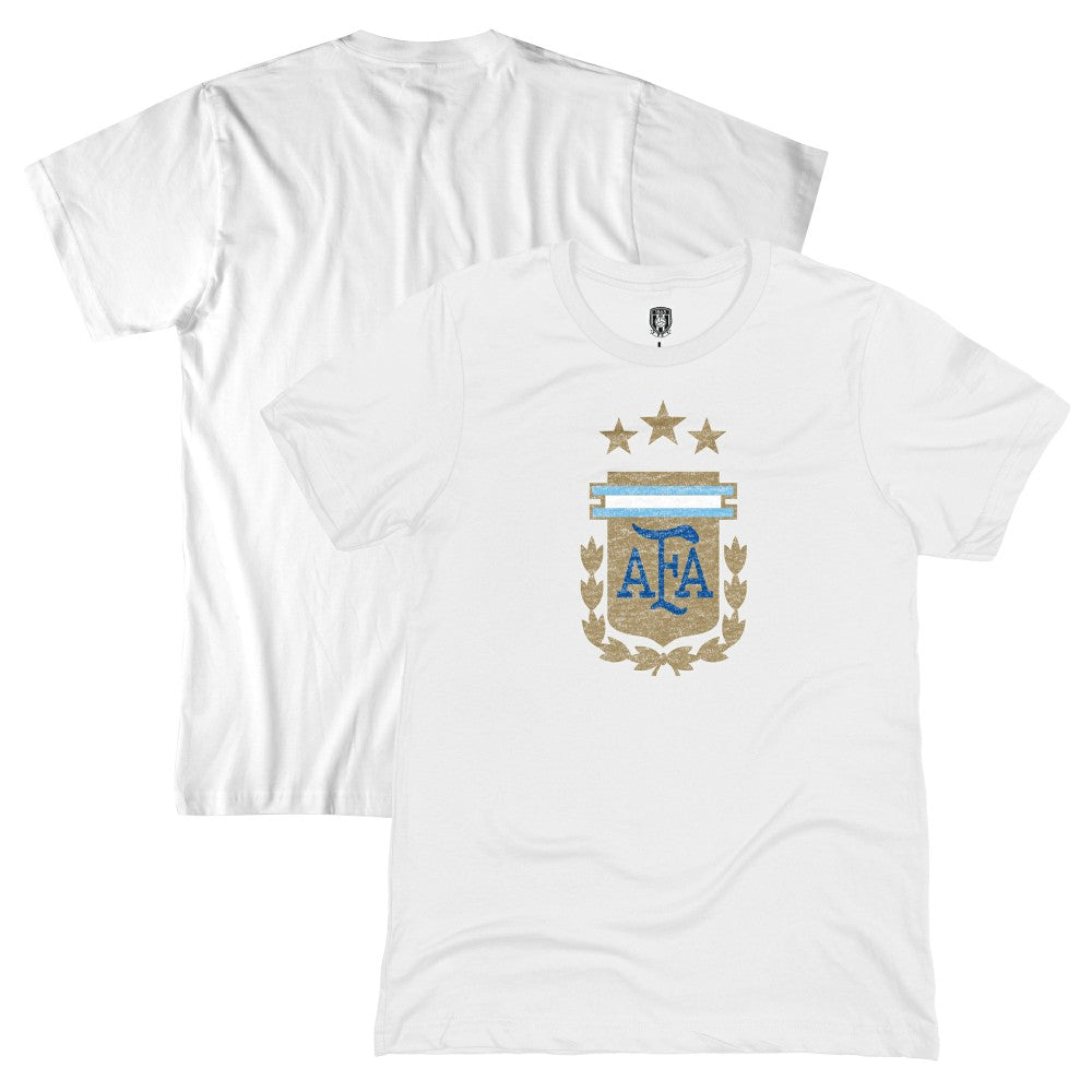 Argentina National Team 1863FC Badge T-Shirt - White shop