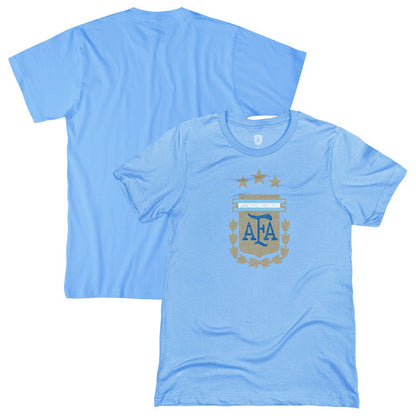 Argentina National Team 1863FC Badge T-Shirt - Light Blue sale