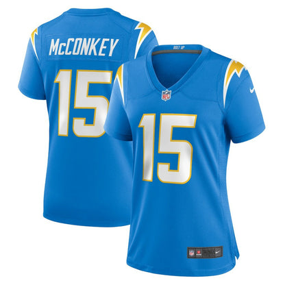 Ladd McConkey Los Angeles Chargers Women's Game Jersey - Powder Blue | Nike discount