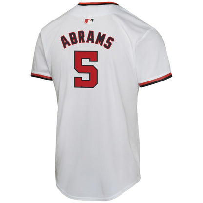 CJ Abrams Washington Nationals Youth Home Game Player Jersey - White | Nike