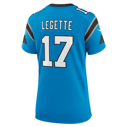 Xavier Legette Carolina Panthers Women's Alternate Game Jersey - Blue | Nike online