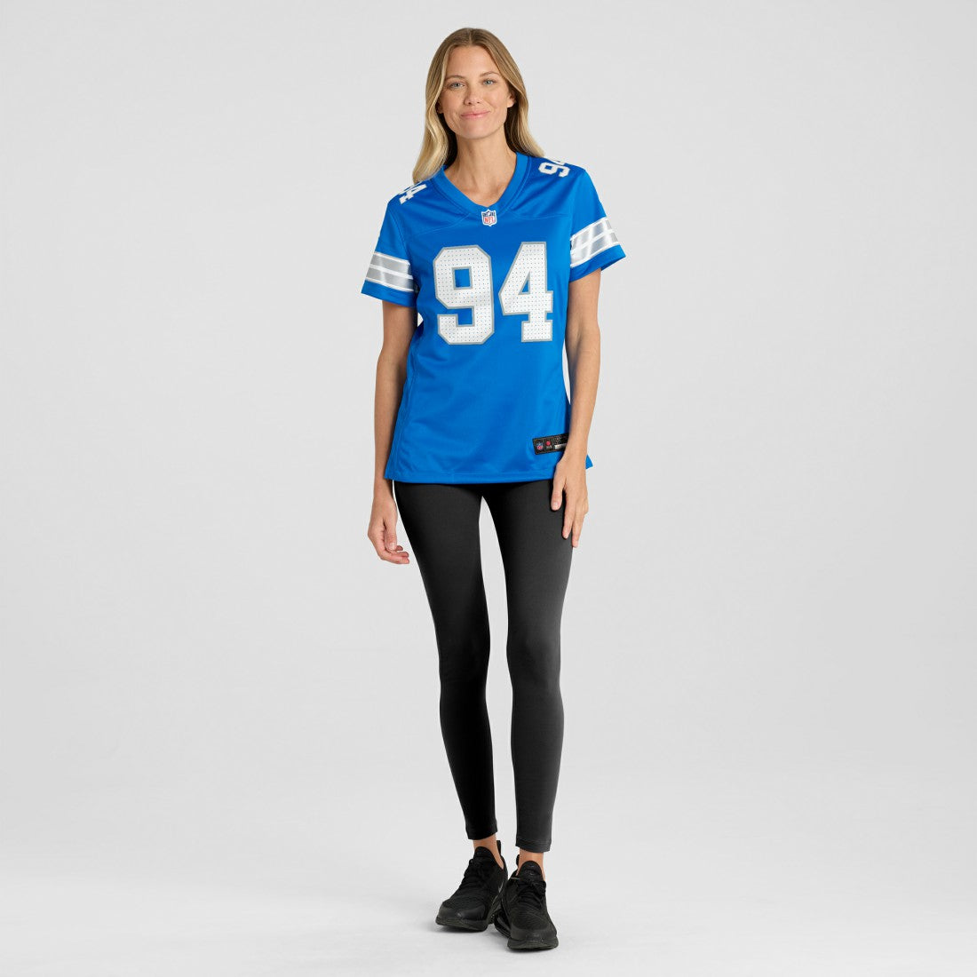 Mekhi Wingo Detroit Lions Women's Team Game Jersey - Blue | Nike outlet