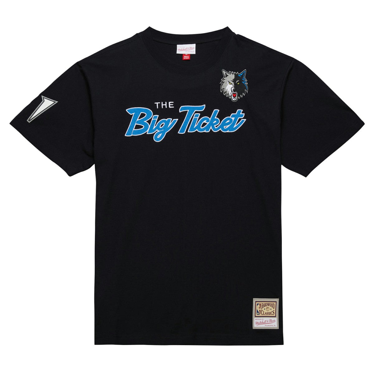 Kevin Garnett Minnesota Timberwolves Premium Nickname T-Shirt - Black | Mitchell & Ness sale