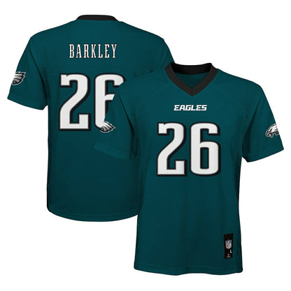 Saquon Barkley Philadelphia Eagles Preschool Replica Player Jersey - Midnight Green for sale