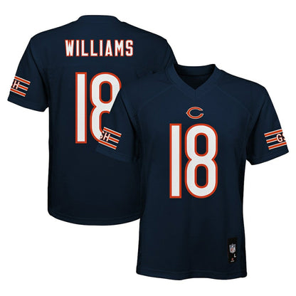 Caleb Williams Chicago Bears Youth Replica Player Jersey - Navy sale
