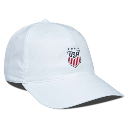 USWNT Levelwear Matrix Insignia Core Adjustable Hat - White sale