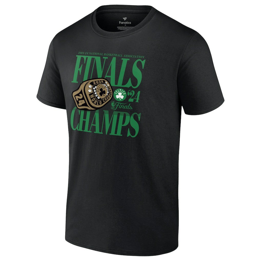 Boston Celtics 2024 NBA Finals Champions Ball Screen Ring T-Shirt - Black | Fanatics on sale
