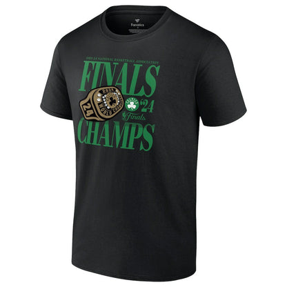Boston Celtics 2024 NBA Finals Champions Ball Screen Ring T-Shirt - Black | Fanatics on sale