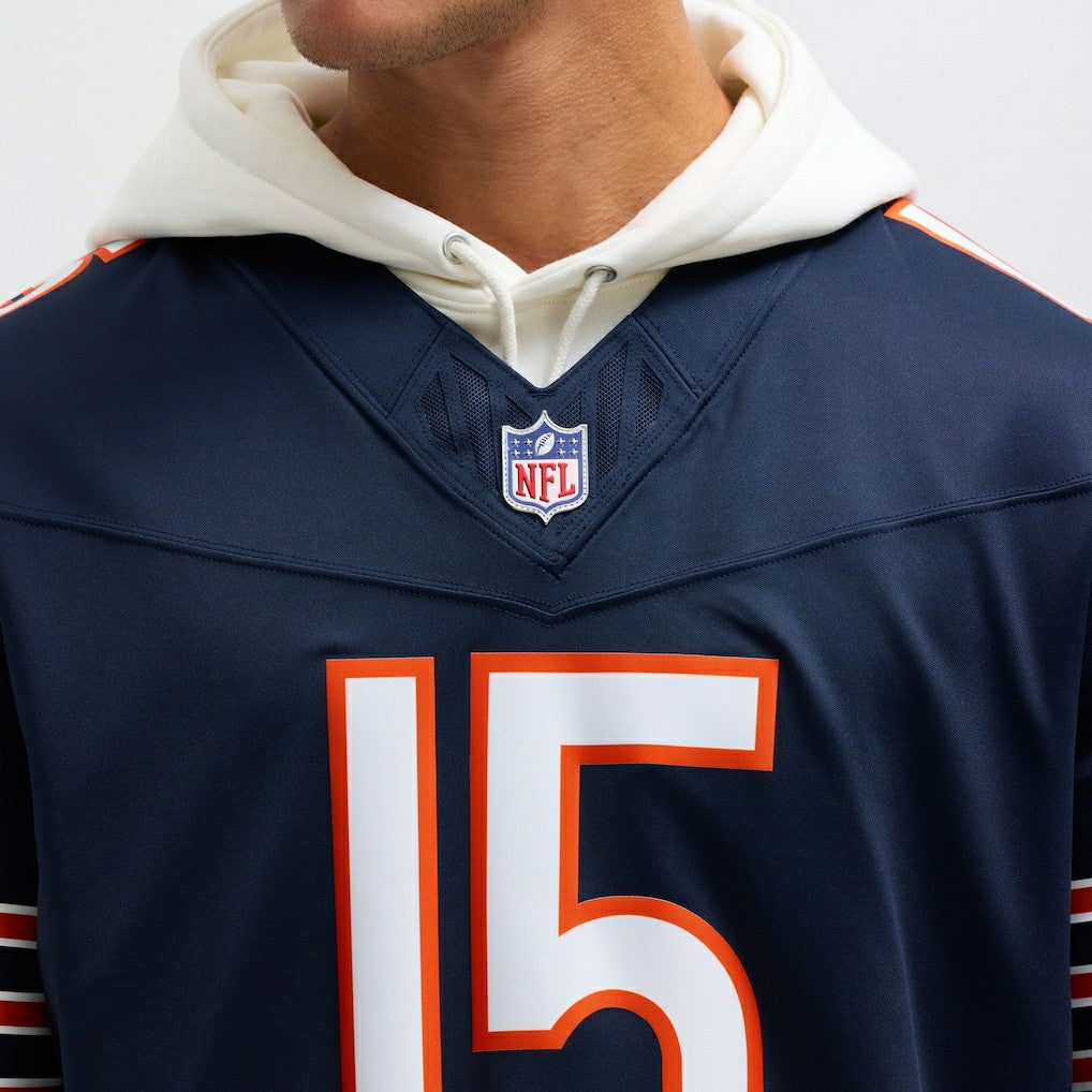 Rome Odunze Chicago Bears Vapor F.U.S.E. Limited Jersey - Navy | Nike on sale