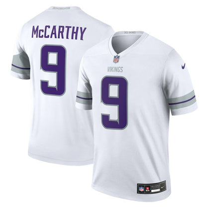 J.J. McCarthy Minnesota Vikings Legend Player Performance Top - White | Nike discount
