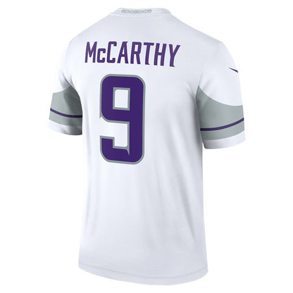 J.J. McCarthy Minnesota Vikings Legend Player Performance Top - White | Nike discount