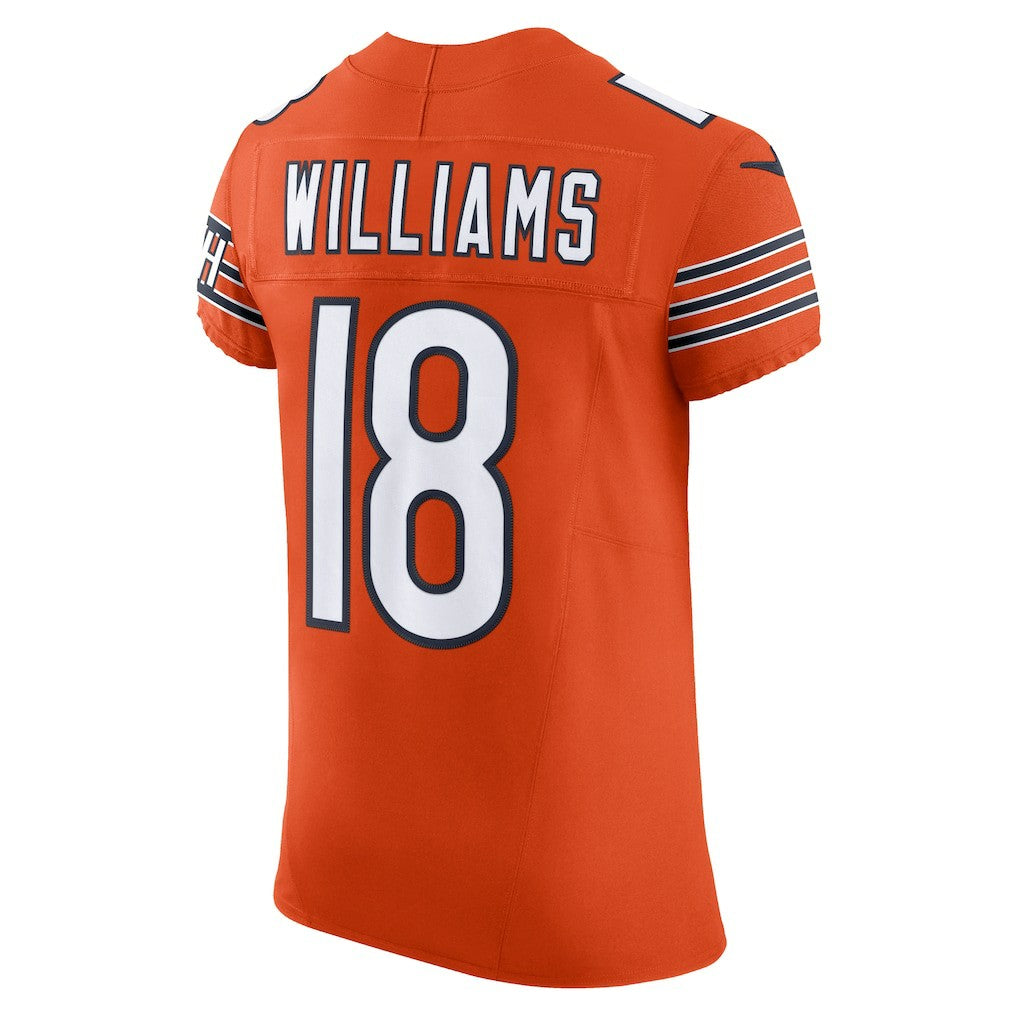 Caleb Williams Chicago Bears Alternate Vapor F.U.S.E. Elite Jersey - Orange | Nike outlet