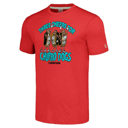 Arizona Diamondbacks MLB x Guy Fieri’s Flavortown Unisex Tri-Blend T-Shirt - Red