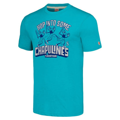 Seattle Mariners MLB x Guy Fieri’s Flavortown Unisex Tri-Blend T-Shirt - Teal