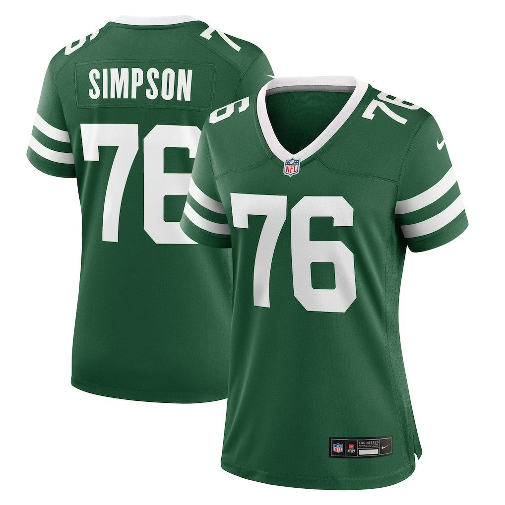 John Simpson New York Jets Women's Game Jersey - Legacy Green | Nike discount