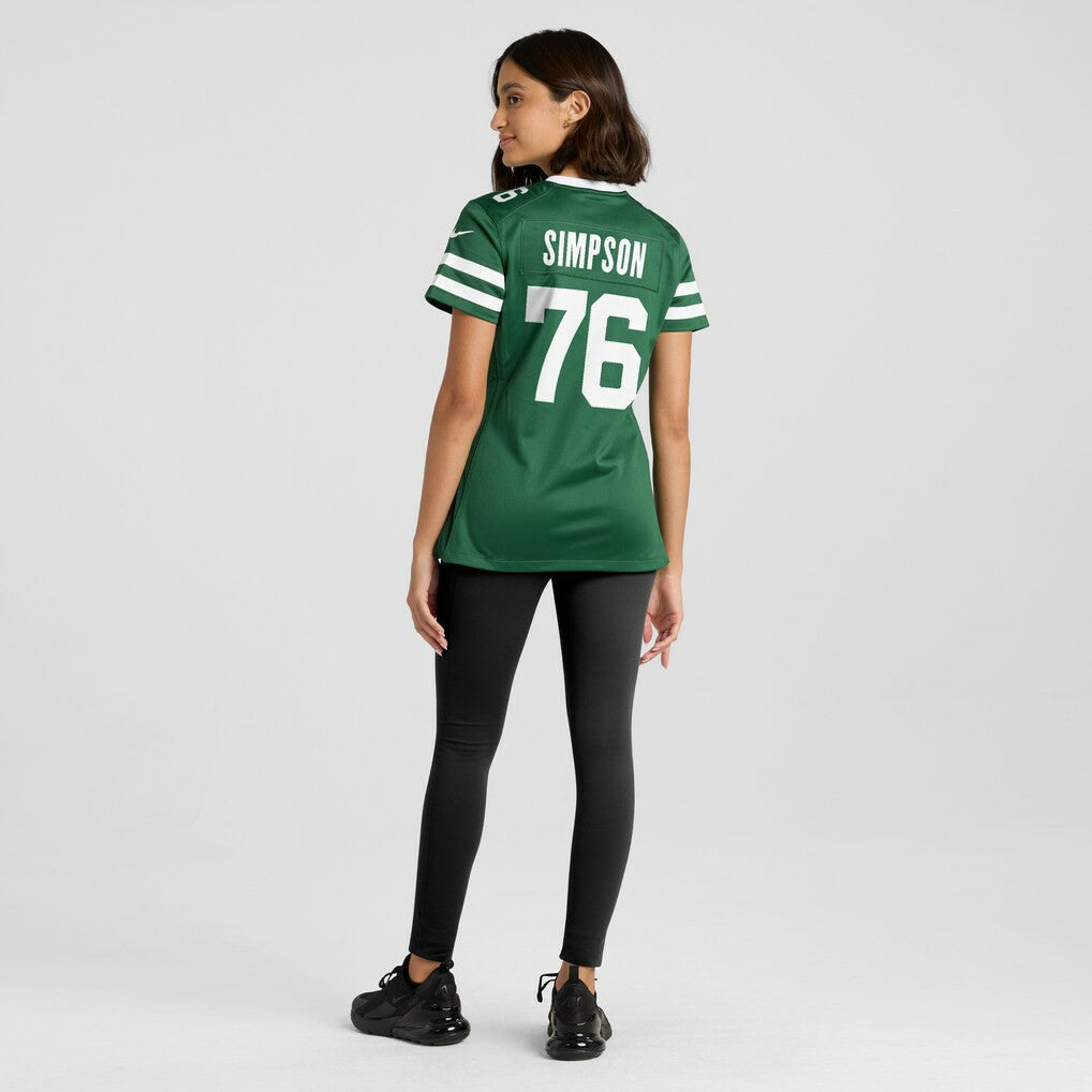 John Simpson New York Jets Women's Game Jersey - Legacy Green | Nike discount
