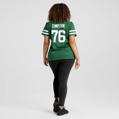 John Simpson New York Jets Women's Game Jersey - Legacy Green | Nike discount