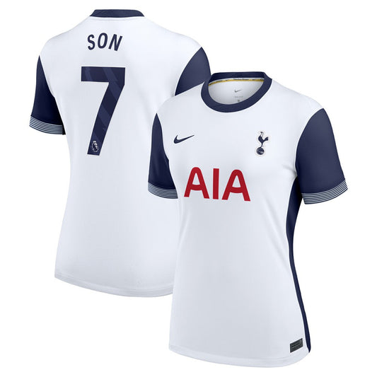 Son Heung-Min Tottenham Hotspur Women's 2024/25 Home Replica Player Jersey - White | Nike on sale