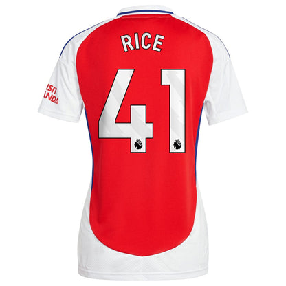 Declan Rice Arsenal Women's 2024/25 Home Replica Player Jersey – Red | Adidas discount