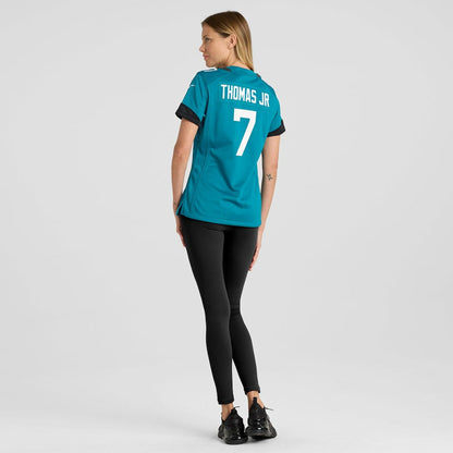 Brian Thomas Jr. Jacksonville Jaguars Women's Game Jersey - Teal | Nike outlet