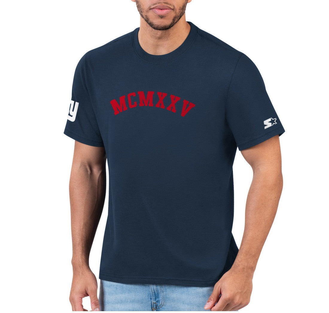 New York Giants Starter 1925 Collection T-Shirt - Navy outlet