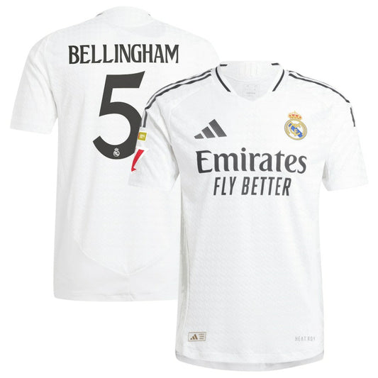 Jude Bellingham Real Madrid 2024/25 Home Player Jersey - White | Adidas on sale