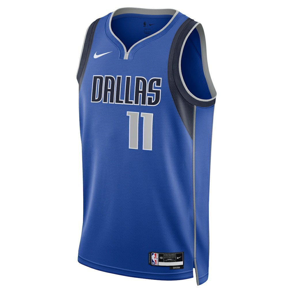 Kyrie Irving Dallas Mavericks Unisex Badge Swingman Replica Jersey sale - Icon Editi- Blue | Nike sale