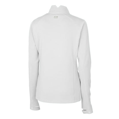 Indianapolis Colts Cutter & Buck Women's Traverse Stretch DryTec Quarter-Zip Top - White outlet
