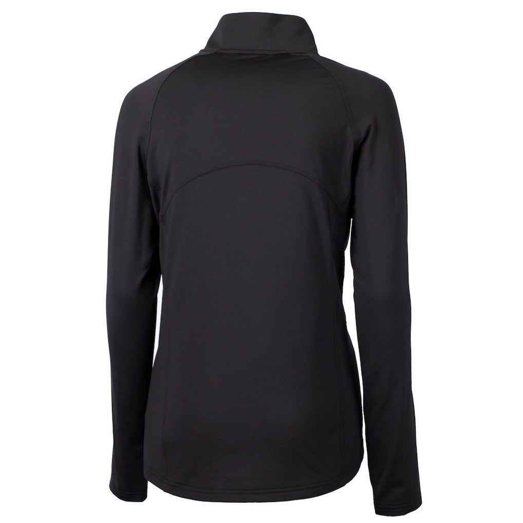 Indianapolis Colts Cutter & Buck Women's Adapt Eco Knit Stretch Recycled Half-Zip Pullover Top - Black online