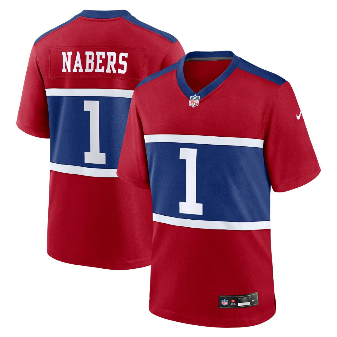 Malik Nabers New York Giants Youth Game Jersey - Red | Nike online
