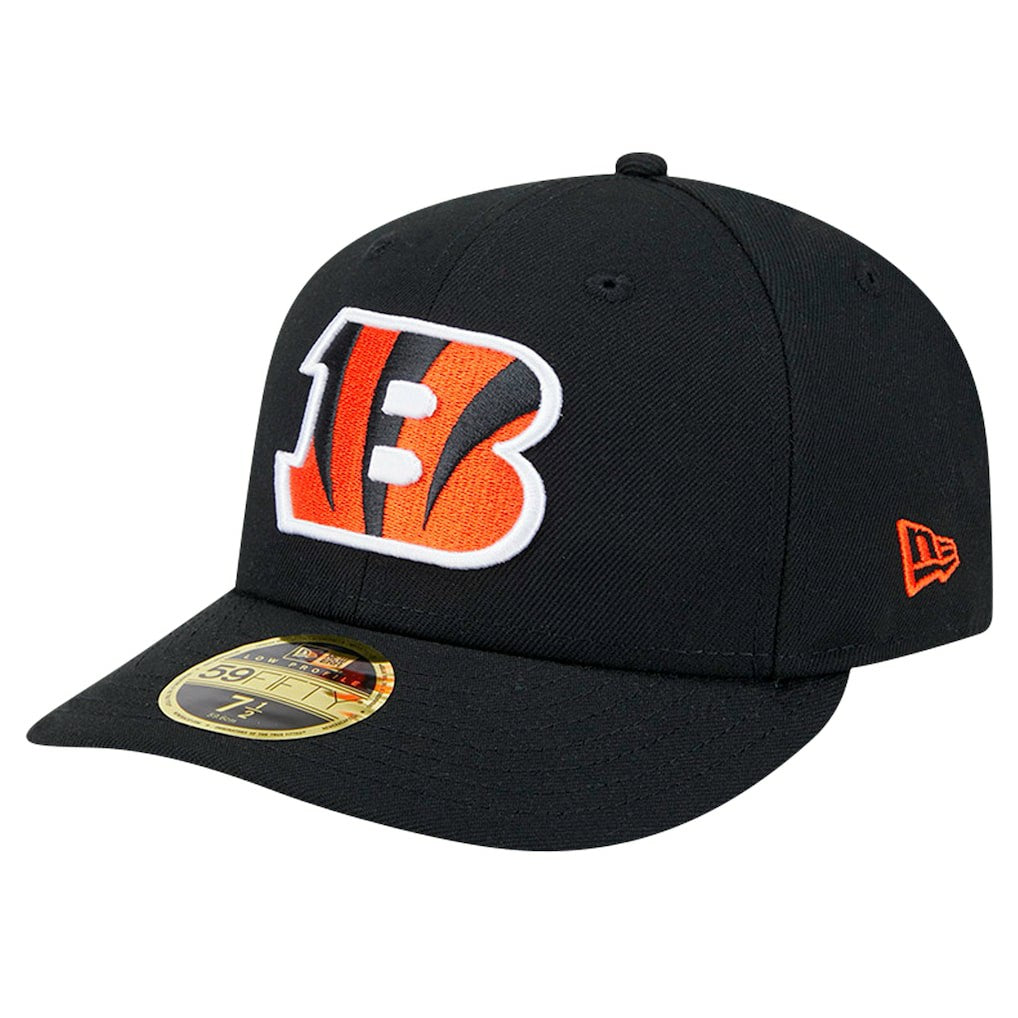 Cincinnati Bengals New Era Omaha Low Profile 59FIFTY Fitted Hat - Black online
