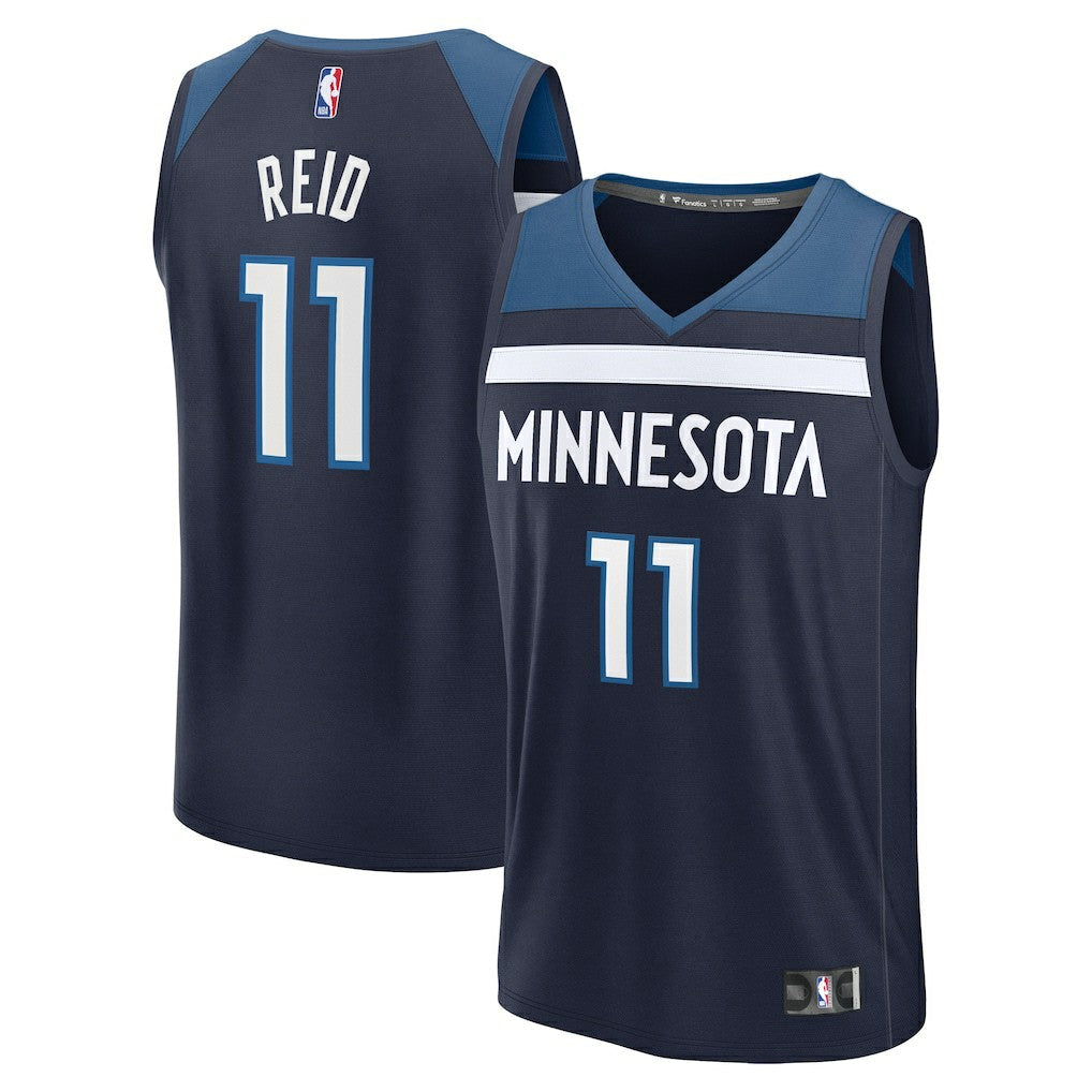 Naz Reid Minnesota Timberwolves Fast Break Replica Player Jersey - Icon Edition - Navy | Fanatics on sale