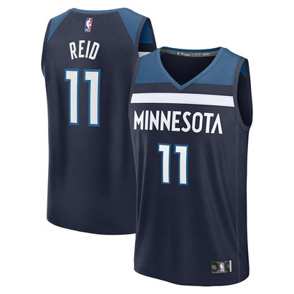 Naz Reid Minnesota Timberwolves Fast Break Replica Player Jersey - Icon Edition - Navy | Fanatics on sale