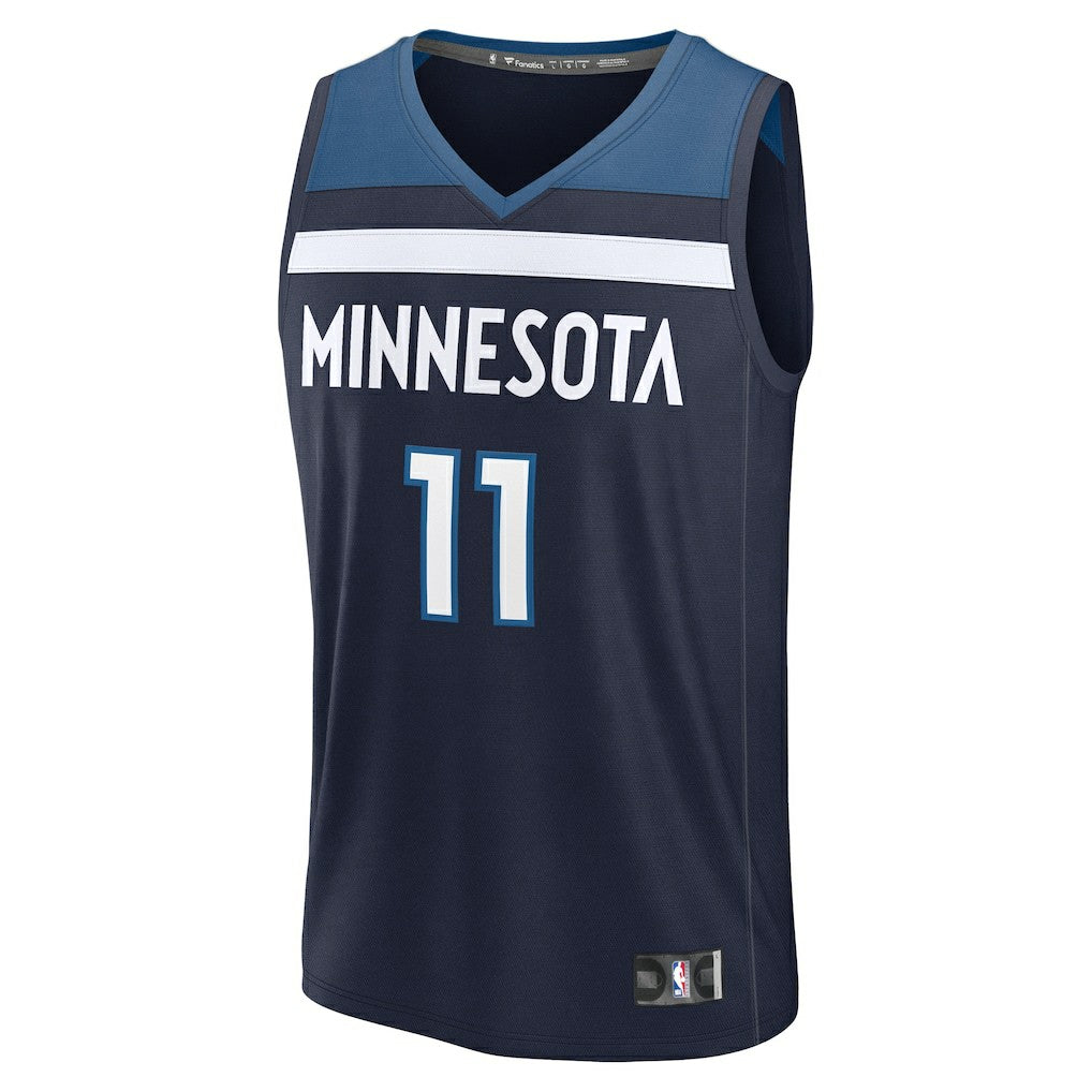 Naz Reid Minnesota Timberwolves Fast Break Replica Player Jersey - Icon Edition - Navy | Fanatics on sale
