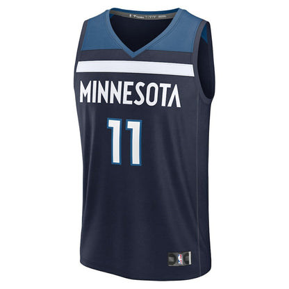 Naz Reid Minnesota Timberwolves Fast Break Replica Player Jersey - Icon Edition - Navy | Fanatics on sale