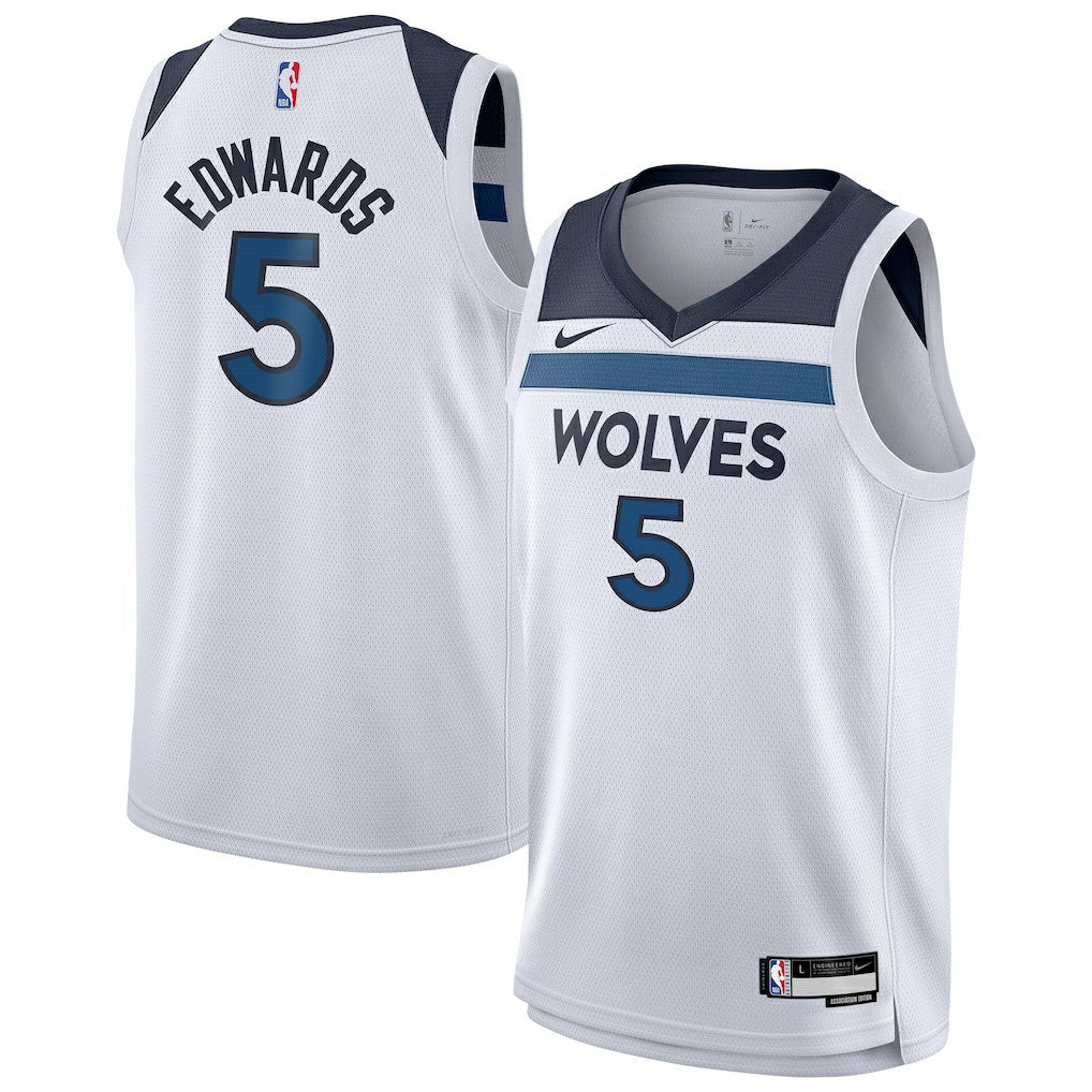 Anthony Edwards Minnesota Timberwolves Youth Swingman Jersey - Association Edition - White | Nike online