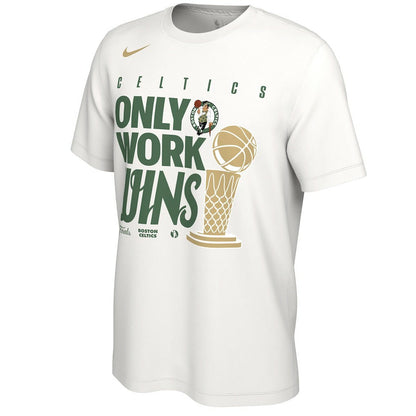 Boston Celtics 2024 NBA Finals Champions Big & Tall Parade T-Shirt - White | Nike on sale