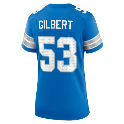DaRon Gilbert Detroit Lions Women's Game Jersey - Blue | Nike online