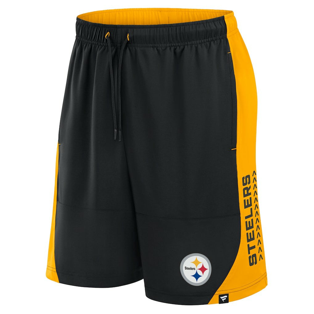 Pittsburgh Steelers No Defense Shorts - Black sale