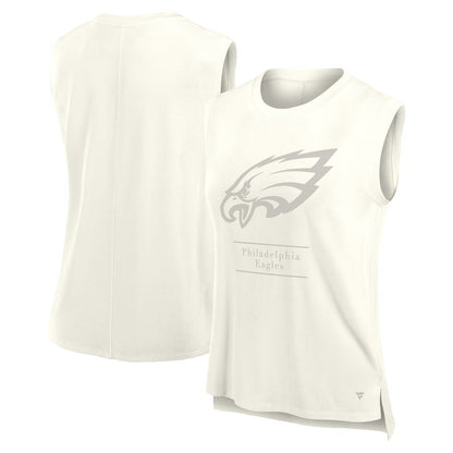 Philadelphia Eagles Women's Studio Embrace Tank Top - Cream sale